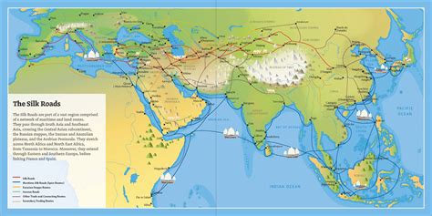 MAP Silk Road On A Map